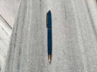 Waterman Pencil Pfizer Circle Of Excellence Blue Marble Color
