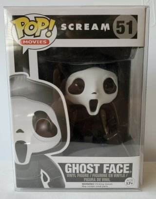 Funko Pop Moves Scream Ghost Face 51 - Vaulted