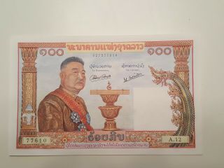 Nd 1957 100 Kip Laos
