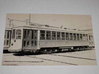 ALBANY NY - 2 OLD REAL - PHOTO POSTCARDS - RETIRED TROLLEYS - STREETCARS BONNET 3