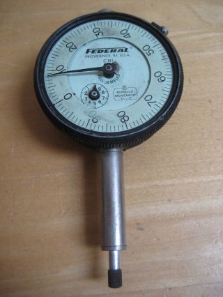 Vintage Federal C81.  001” Dial Indicator Guage Tool For Part