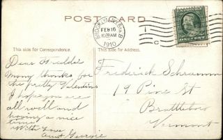 Cunard Line Steamship Lusitania York City Pre - Sinking Postcard 2