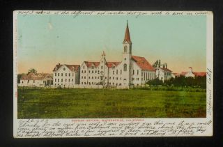 1905 Orphan Asylum Watsonville Ca Santa Cruz Co Postcard California