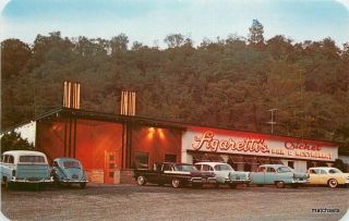 1950s Wheeling West Virginia Autos Neon Figaretti 