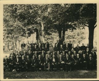Undated Press Photo Reunion Of Civil War Veterans In The State Of Vermont