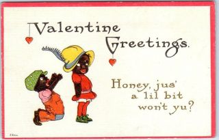 Vintage Black Americana Valentine 