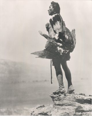 Sioux - The Eagle Catcher,  Edward Sheriff Curtis 8 X 10 Photograph Circa 1908