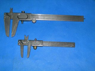 Vintage Dunlap & No Name Caliper Made In Usa.  Woodworking