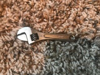 Vintage Mini 3 Inch Crescent Wrench.