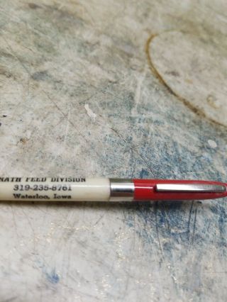 Advertising Pen Mechanical Rath Feed Division Waterloo Iowa Employee Pen 4