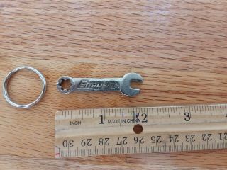 Vintage Snap - On Tools Keyring Wrench Spanner Key Ring 2