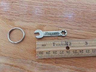 Vintage Snap - On Tools Keyring Wrench Spanner Key Ring 3
