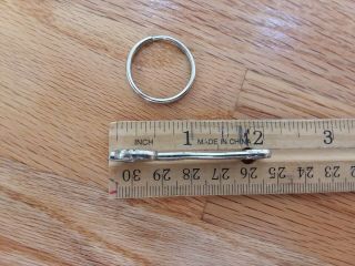 Vintage Snap - On Tools Keyring Wrench Spanner Key Ring 4