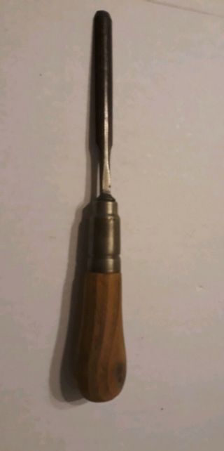 Vintage Buck Bros 1/2 " Chisel ? With Wooden Handle