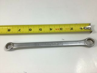 Powr Kraft Tools 1/2 " & 9/16 " Double Box End Wrench Usa Made