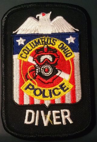 Oh - Columbus Ohio Police Diver Diving Team Scuba