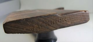 Antique Hand Tool Wooden Molding Rabbet Plane Joiner Carpenter 3
