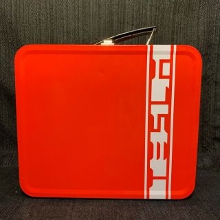 Tesla Collectible Red Tin Lunchbox - Rare Accessory
