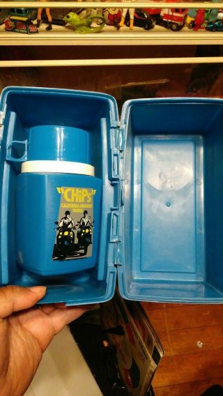 Thermos Plastic Chips California Highway Patrol Lunch Box 2