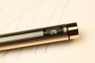 Shaeffer Targa 1005 18K Gold Plated Ballpoint Pen 4