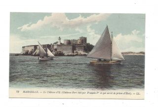 Vintage Postcard Marseille Le Chateau D 