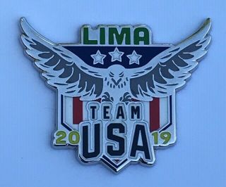 Lima 2019 Usa Pan Am Games Olympic Noc Pin