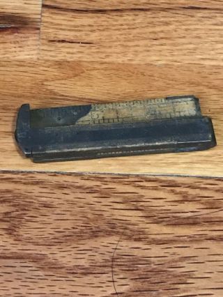 Antique Vintage Collapsible Folding Ruler