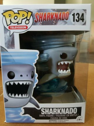 Funko Pop Movies Sharknado Vaulted Retired Extremely Rare Television Htf