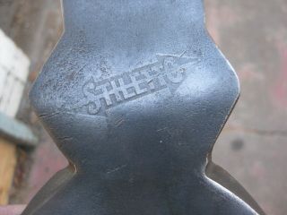 Vintage 3 Lb.  Stiletto Broadaxe Axe Hatchet Head,  Has A Crack Repair