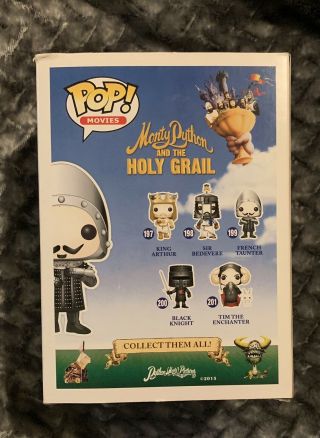 Funko Pop Monty Python Holy Grail French Taunter vaulted 2