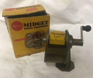 Vintage Apsco Midget Pencil Sharpener
