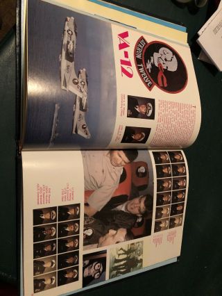 Vintage Navy Book USS Dwight D Eisenhower Ship Yearbook Company CVN - 69 1981 - 82 7