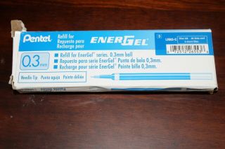 Pentel Refill Ink For Energel Rtx Retractable Liquid Gel Pen Extra Fine 11 Refil