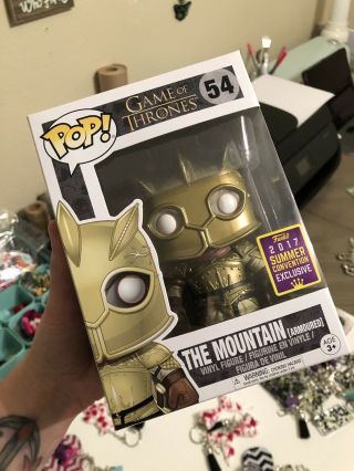 The Mountain Funko Pop Game Of Thrones Sdcc