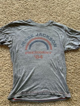 Ultra Rare Political Shirt Jesse Jackson Presidential Candidate Unisex Shirt