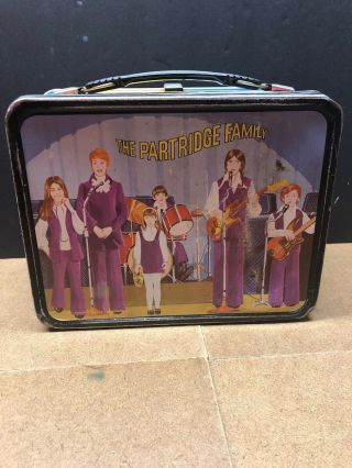The Partridge Family Metal Lunchbox 1971 David Cassidy