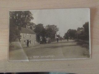 Vintage Ely Road Littleport Postcard R/p See Photos Estate Cleared