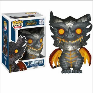Funko Pop Games: World Of Warcraft Wow Deathwing Dragon 10cm Figure Toys Gift