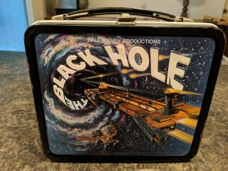 Disney the black hole Aladdin Lunch Box With Thermos 3