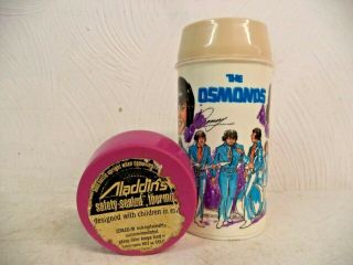 Vintage 1973 Aladdin The Osmonds Plastic Thermos Only