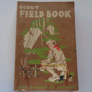 Boy Scout Of America Scout Field Book 1948 Vintage