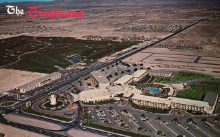 Las Vegas,  Nv,  Tropicana Hotel,  Aerial View,  Chrome Vintage Postcard G6598