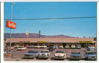 Tapo Village Shopping Center,  Santa Susana Ca 1950s Autos,  Wardwell 