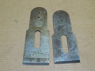 Two (2) Vintage Craftsman Bl Block Plane Irons 1 5/8 "