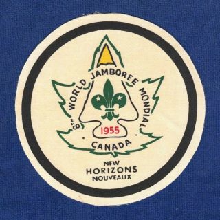 M909 8th World Scout Jamboree 1955 - Back Patch -