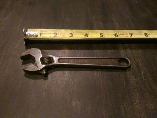 Vintage Crescent Tool 6 " Adjustable Wrench Jamestown Ny N.  Y.