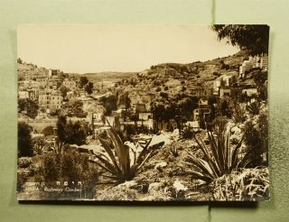 Dr Who Israel/palestine Postcard Haifa Rushmiya Garden E47589