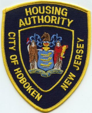 Hoboken Jersey Nj Housing Authority Police Patch