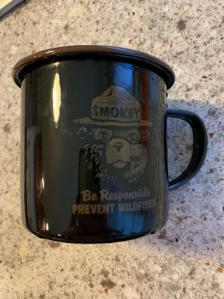 Filson Smokey Bear Enamelware Mug - 16oz - No Longer Available -