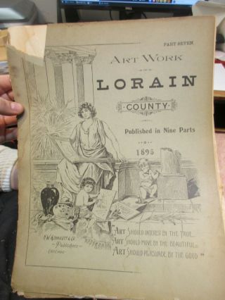1895 Art Work Of Lorain County Ohio Elyria Amherst Quarry Grafton Pictures Photo